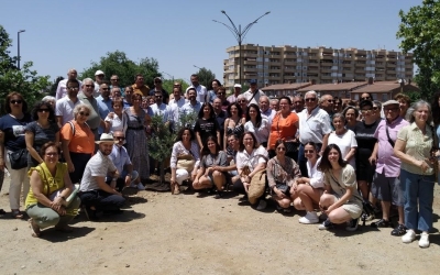 Polítics locals, representants de San Sebastián i de l'Agrupació aquest migdia | Ajuntament de Sabadell